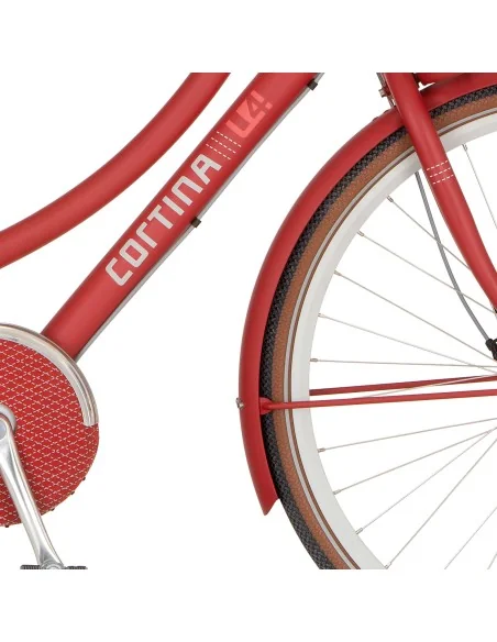 Cortina spatbord voor 28 U4 true red matt