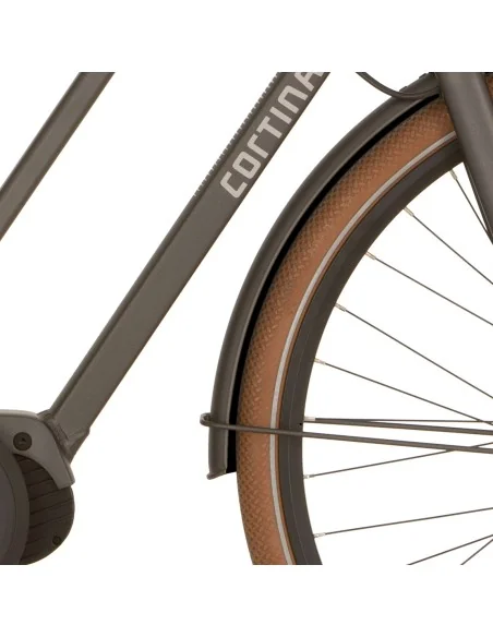 Cortina spatbord voor 28 Foss iron black matt