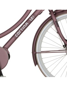 Cortina spatbord voor 28 U4 spicy silver matt