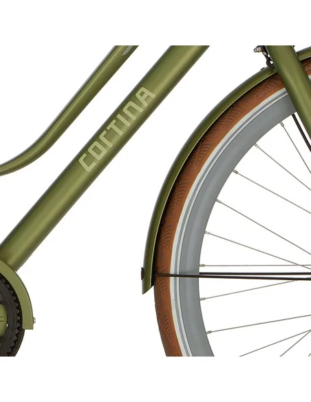 Cortina spatbord voor 28 Mozzo nutmeg green matt