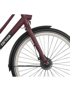 Cortina voorvork Tide 46/50 Burgundy Red