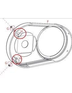 Cortina Sportdrive MM cover bevestigingshaken