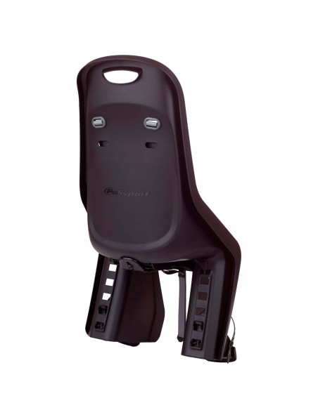 Polisport achterzitje Bubbly MIK-HD black/dark grey