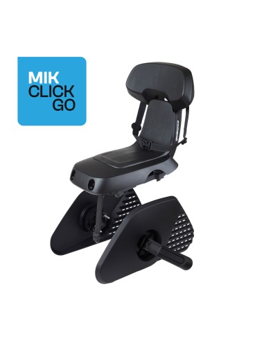 Polisport achterzitje Guppy Junior black series MIK-HD