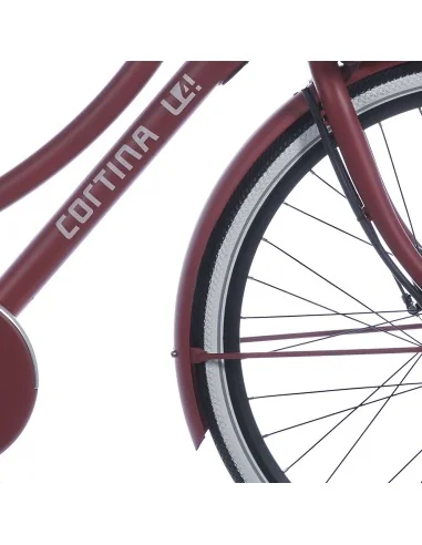 Cortina spatbord voor 28 E-U4 raspberry matt
