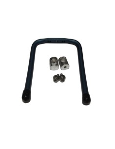 Cortina achterdrager bracket 130mm Bafang storm bleu matt