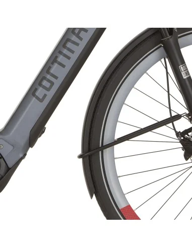 Cortina spatbord voor E-Silento jet black matt