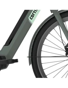 Cortina spatbord voor 28 E-Nite titanic green matt