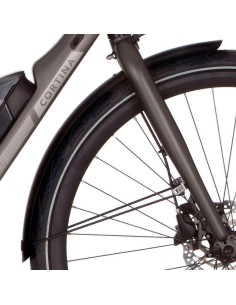 Cortina spatbord voor 28 E-Mozzo jet black matt