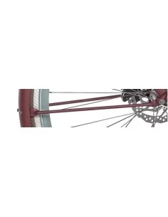 Cortina spatbordstang voor 28 E-U4 rose matt