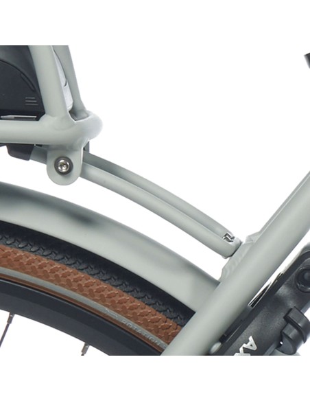 Cortina dragerbracket E-U4 smooth grey matt 185mm