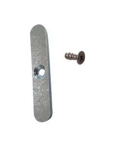 Cortina strip met schroef tbv accu kap E-Common Int.