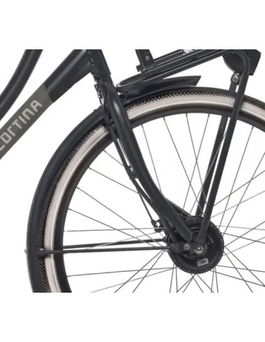 Cortina voorvork E-U4 D FM Disc Jet Black Matte