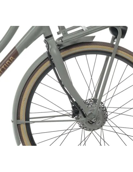Cortina voorvork E-U4 D FM Disc Muted Sage Matte