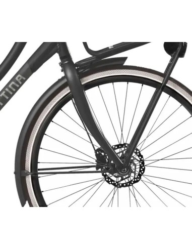 Cortina voorvork E-U4 Family Jet Black matte