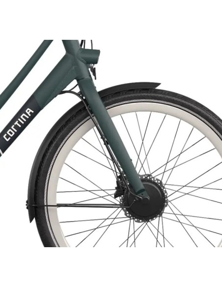 Cortina voorvork E-Tide FM 53/57 Jupiter green