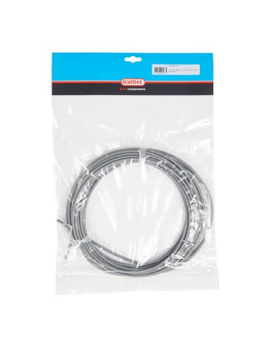 Elvedes rol rem buitenkabel 5mm grijs 10m