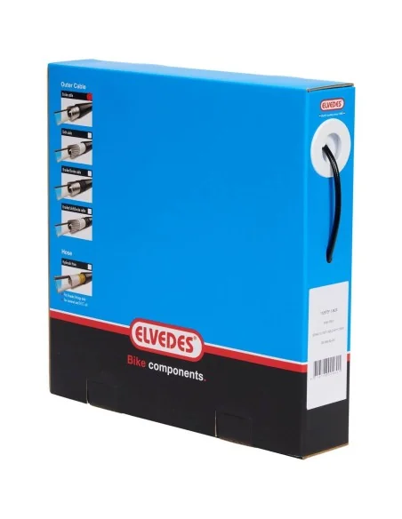 Elvedes rol rem buitenkabel 4,9mm zwart 30m