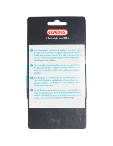 Elvedes remkabel kit + inbus draadeind rvs