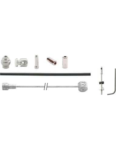 Elvedes remkabel kit + inbus draadeind rvs