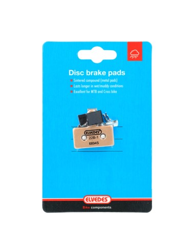 Elvedes schijfremblok Shimano BR-M666 sintered