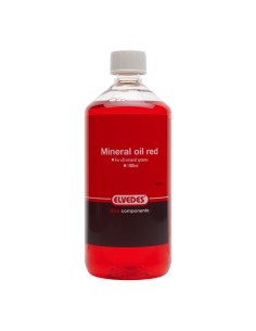 Elvedes mineraal olie 1.000ml rood