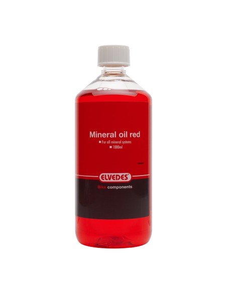 Elvedes mineraal olie 1.000ml rood