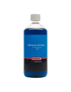 Elvedes mineraal olie 1.000ml blauw