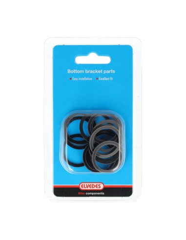 Elvedes plastic trapas afstandhouder 30 x 24 x 1mm (20)