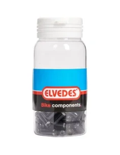 Elvedes gesealede ferrules 4,2mm zwart (50)