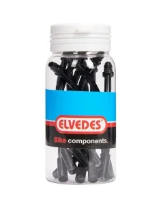 Elvedes V-brake bocht 90gr 5,0mm RVS zwart (10)