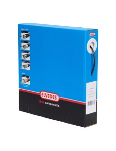 Elvedes lineaire buitenkabel 5mm carbon look 30m