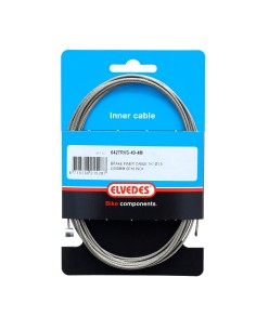 Elvedes rembinnenkabel 4000mm RVS 1.5mm T-nippel