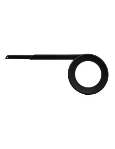 Herrmans kettingscherm Slyde 38T Ø118 319mm matzwart
