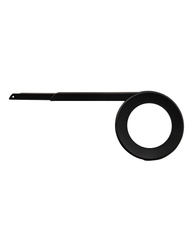 Herrmans kettingscherm Slyde 38T Ø118 319mm matzwart