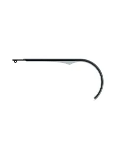 Herrmans kettingscherm Slim 48 308mm transparant/zwart