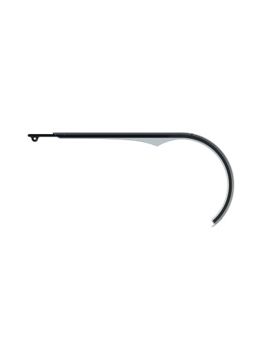 Herrmans kettingscherm Slim 48 308mm transparant/zwart