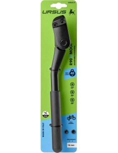 Ursus standaard R90 Mooi+ achtervork 18mm zwart