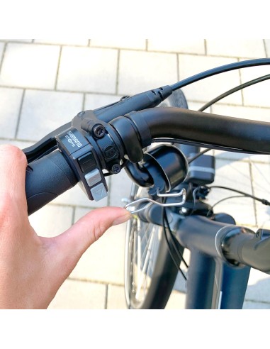 Widek bel Paperclip E-bike met speciale beugel zwart