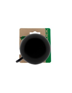 Widek bel Ding Dong 80mm zwart op kaart