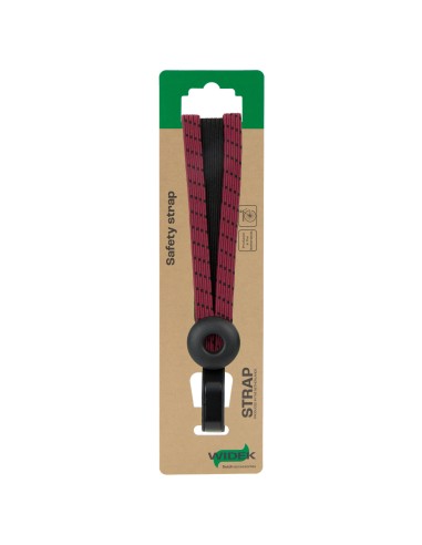Widek triobinder Eye haak bordeaux/zwart