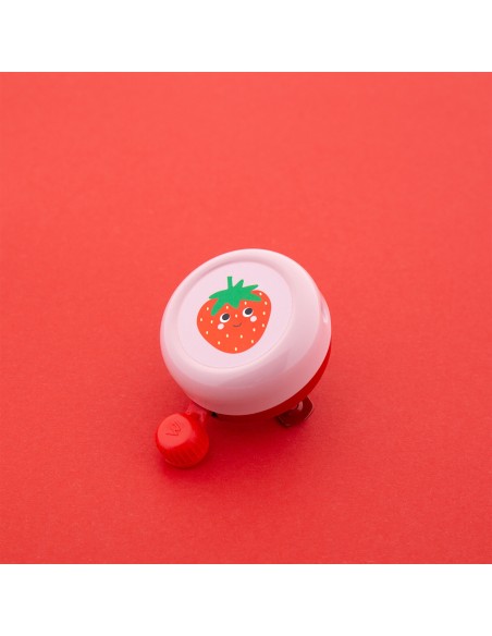 Widek bel Explorer Happy Strawberry rood/roze op kaart