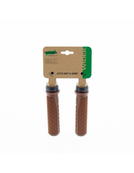 Widek handvatten The Flow 2x137mm zwart/bruin
