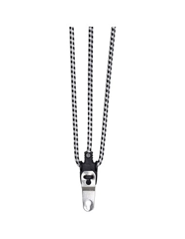 Cortina snelbinder Jakarta 76 cm wit/zwart