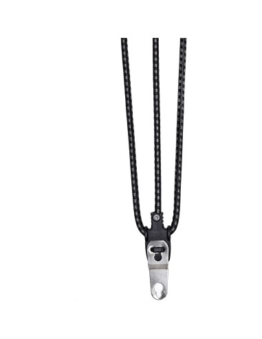 Cortina snelbinder Jakarta 62 cm zwart/antraciet