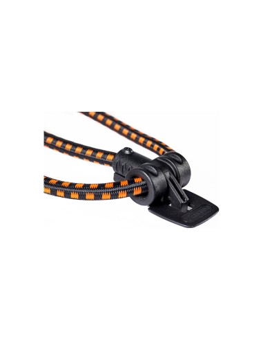Cortina snelbinder Jakarta 62 cm zwart/oranje