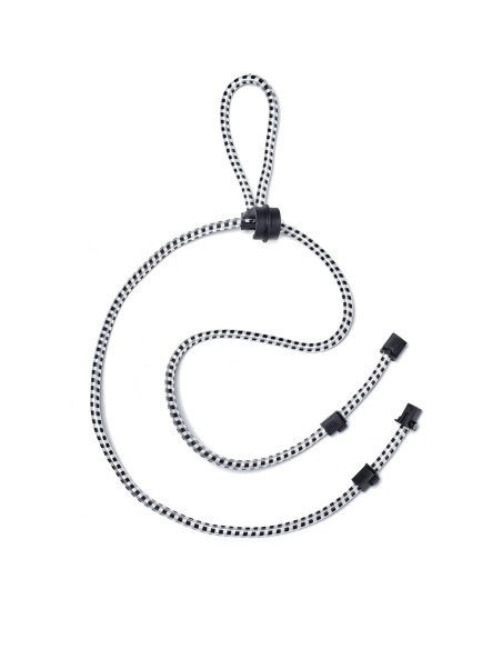Cortina snelbinder Loopfix Jakarta wit/zwart