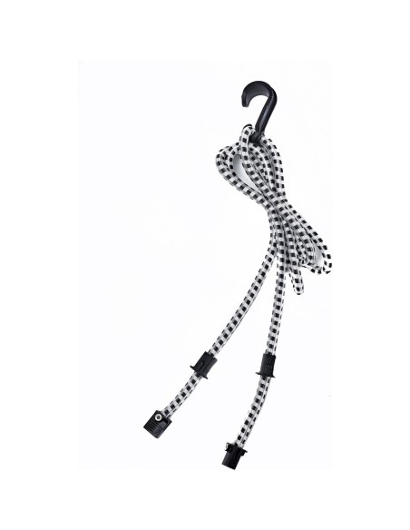 Cortina snelbinder Loopfix Jakarta wit/zwart