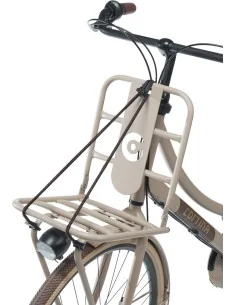Cortina snelbinder Loopfix Jakarta bruin/zwart