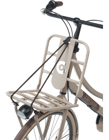 Cortina snelbinder Loopfix Jakarta bruin/zwart